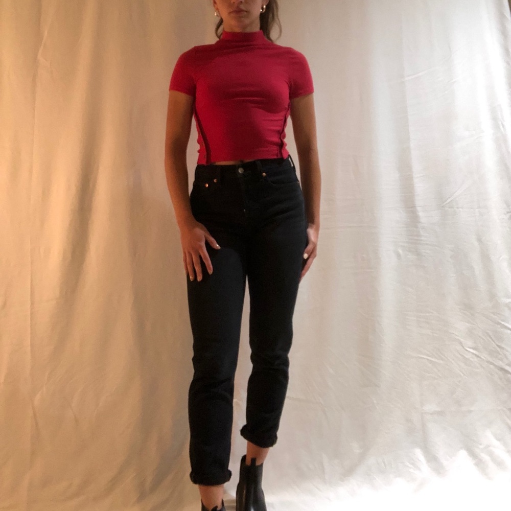 Free People pink top
